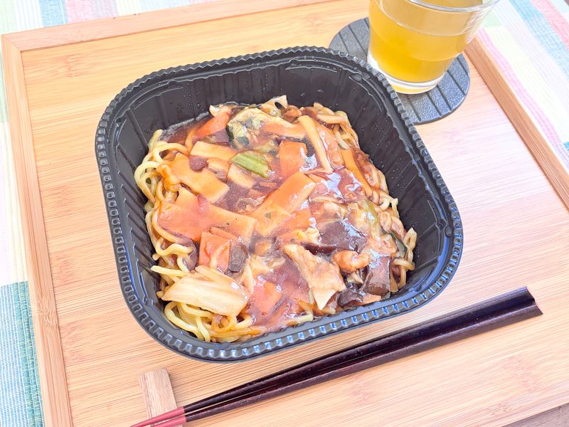 香ばし麺の五目あんかけ焼そば